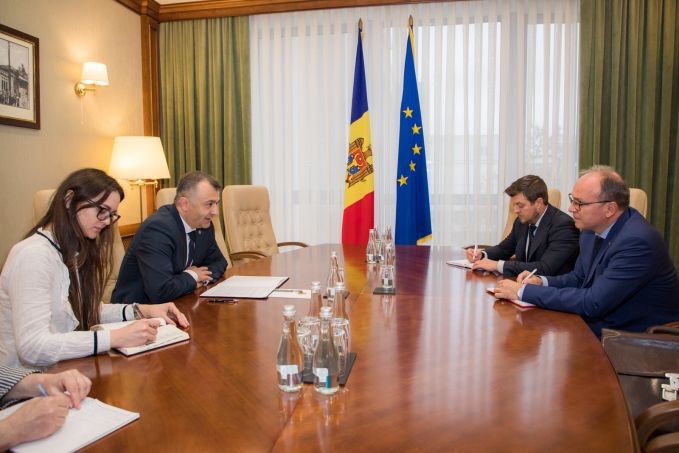 Ambasadorul României, Daniel Ioniţă, a avut o întrevedere cu premierul Ion Chicu