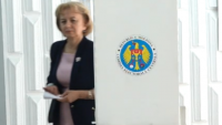 VIDEO. Exprimarea votului de către preşedintele Parlamentului Republicii Moldova, Zinaida Greceanîi