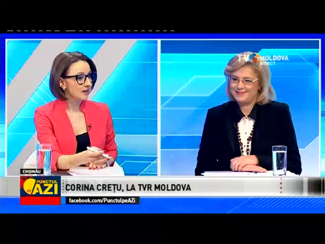 Europarlamentarul român Corina Creţu, la „Punctul pe AZi”: Dinspre mamă mă trag din Basarabia