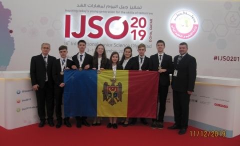 Medalii de argint şi bronz pentru Republica Moldova la Olimpiada Internaţională de Ştiinţe pentru Juniori