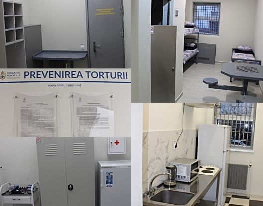 Izolatorul de detenţie provizorie din Edineţ a fost renovat şi modernizat conform standardelor internaţionale