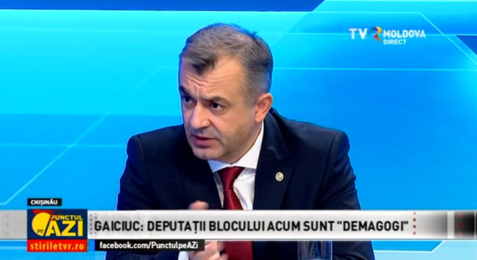 Ion Chicu, despre discursul ministrului Apărării privind militarii din Donbas: „Eu îl cred pe domnul Gaiciuc. A fost rupt din context, a fost interpretat”