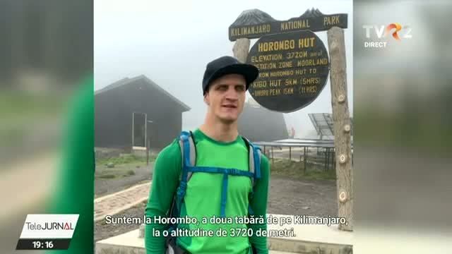 VIDEO. #TuFaciSarbatoarea | Alex Benchea, alpinistul nevăzător care a cucerit Kilimanjaro, un exemplu pentru noi toţi