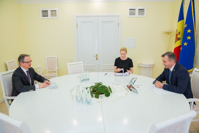 Premierul Chicu, la întrevederea cu şeful Misiunii OSCE în R. Moldova: „Sperăm că Protocolul de la Bratislava va fi semnat”