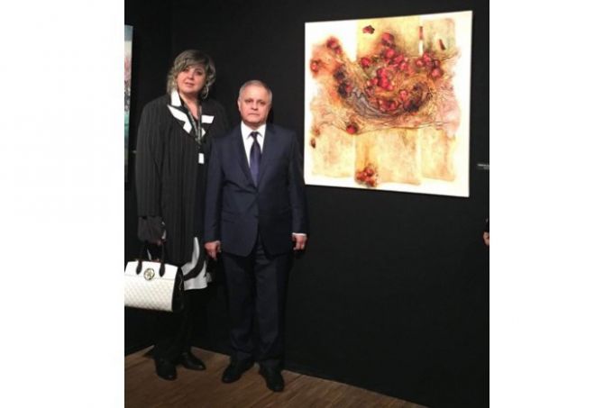 O pictoriţă din R. Moldova a expus o lucrare la Muzeul Luvru din Paris
