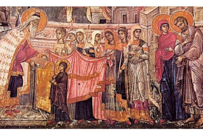 Creştinii ortodocşi de stil vechi sărbătoresc Intrarea Maicii Domnului în Biserică