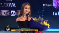 Iuliana Beregoi, desemnată Tânărul Anului, în cadrul Galei Premiilor TVR MOLDOVA