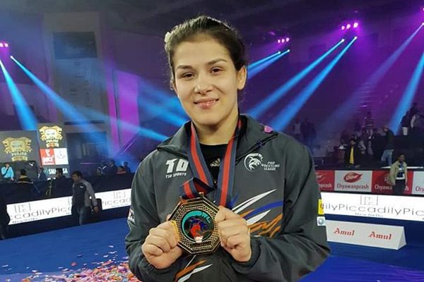 Luptătoarea Anastasia Nichita a devenit campioană a Indiei