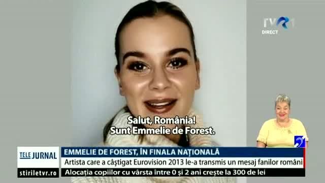 VIDEO. Emmelie de Forest, câştigătoarea concursului Eurovision în 2013, este invitată să cânte duminică, la show-ul Finalei Naţionale Eurovision