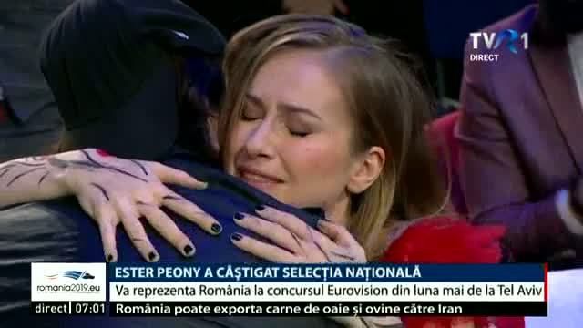 VIDEO. Surprize la selecţia naţională Eurovision 2019. Cine este Ester Peony, reprezentanta României la concursul de la Tel Aviv