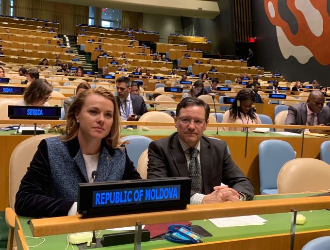 Tatiana Molcean la ONU: Republica Moldova susţine integritatea teritorială şi suveranitatea Ucrainei