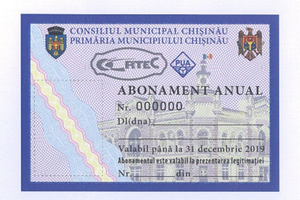 Un nou model de abonament anual pentru călătoriile în transportul public din Chişinău, aprobat de CMC