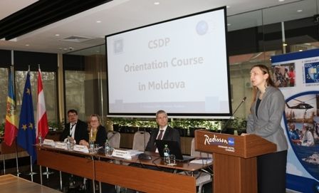La Chişinău se desfăşoară cel de-al treilea curs de instruire în domeniul Politicii de Securitate şi Apărare Comună a UE