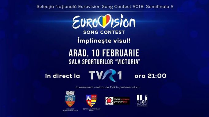 FOTO. Eurovision România: semifinala de la Arad, ultimul pas înainte de Marea Finală