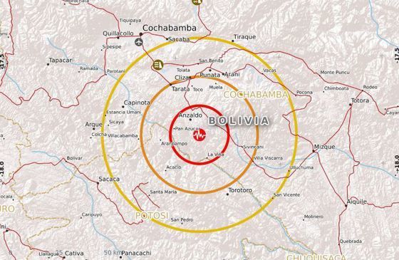 Cutremur puternic în Bolivia, de magnitudinea de 6,5 grade pe scara Richter