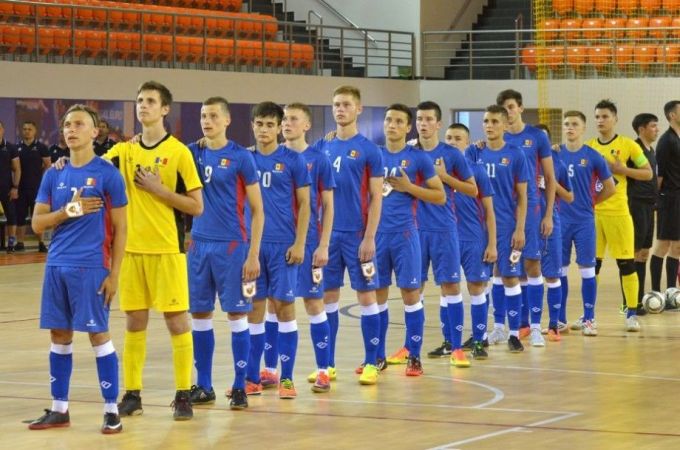 Selecţionata U-19 de futsal a Republicii Moldova va participa la Campionatului European