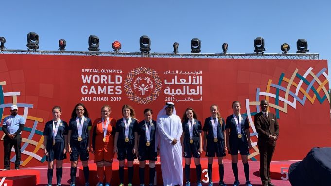 Republica Moldova a cucerit medalia de aur în proba mini-fotbal la Jocurile Mondiale Special Olympics
