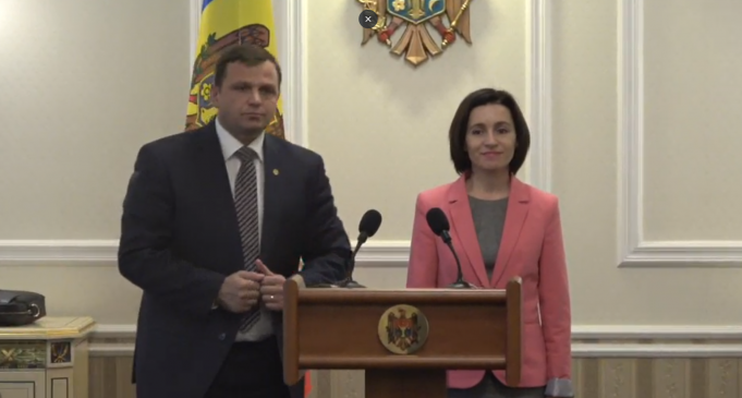 VIDEO. Maia Sandu şi Andrei Năstase susţin declaraţii de presă, după discuţiile cu Igor Dodon