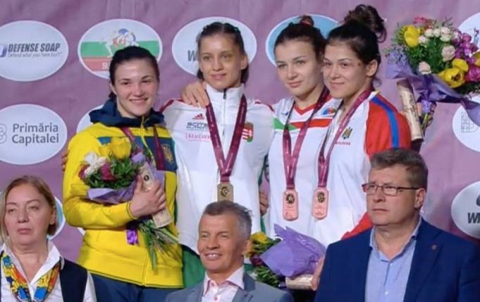Luptătoarea Anastasia Nichita a cucerit medalia de bronz în debutul Campionatului European la nivel de seniori