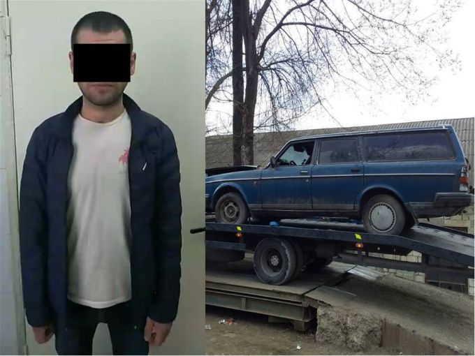 Un chişinăuian a fost reţinut, fiind suspecat de furtul unui automobil