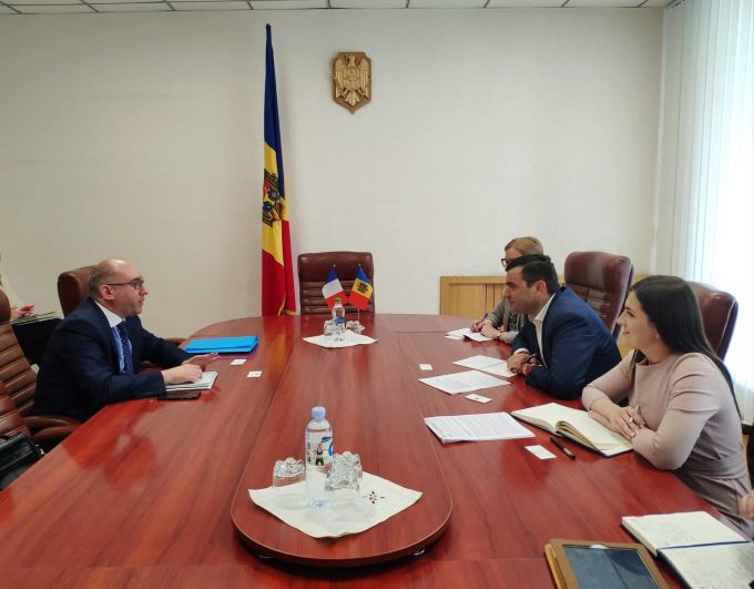 Ministrul Chiril Gaburici a avut o întrevedere cu şeful adjunct al Serviciului economic pentru Republica Moldova, Ucraina şi Belarus