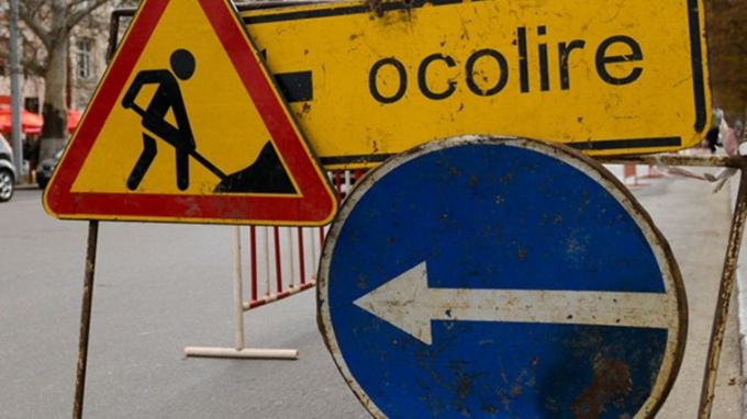 Traficul rutier va fi suspendat temporar, luni, pe strada Mitropolit Varlaam din Chişinău