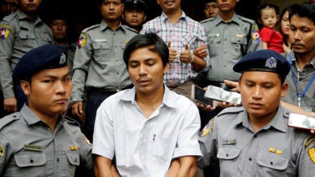Jurnaliştii Reuters aflaţi în detenţie în Myanmar, recompensaţi cu Premiul „Guillermo Cano” pentru libertatea presei