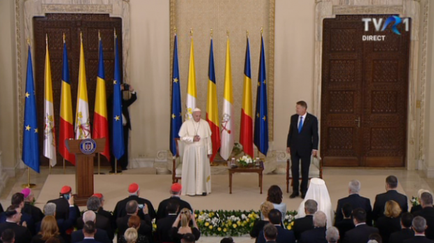 Papa Francisc: Invoc asupra tuturor locuitorilor acestei ţări belşugul binecuvântărilor divine