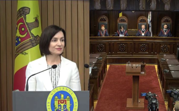 Prim-ministrul Maia Sandu cere demisia judecătorilor de la CC, chiar dacă astăzi instituţia şi-a anulat ultimele decizii