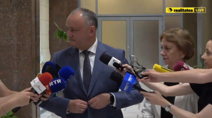 VIDEO. Igor Dodon: PSRM va asigura votul în Parlament pentru a implementa reformele Guvernului Sandu