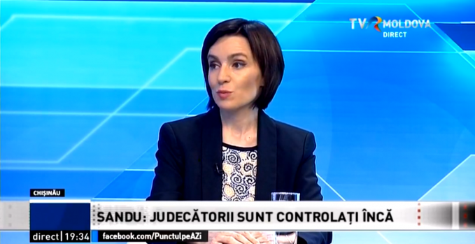 Maia Sandu: Sperăm să avem cât mai curând un procuror general independent, care să ceară ridicarea imunităţii lui Vlad Plahotniuc