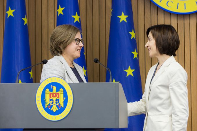 Vicepreşedintele PE, în discuţii cu Maia Sandu: „Acum chiar vedem premise pentru o schimbare în interesul cetăţenilor”