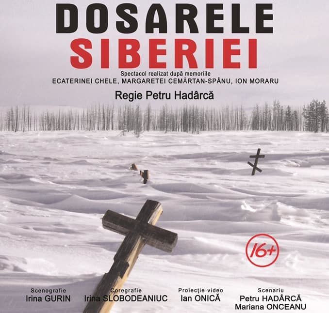 FOTO. „Dosarele Siberiei”, o nouă premieră la Teatrul Naţional „Mihai Eminescu” din Chişinău