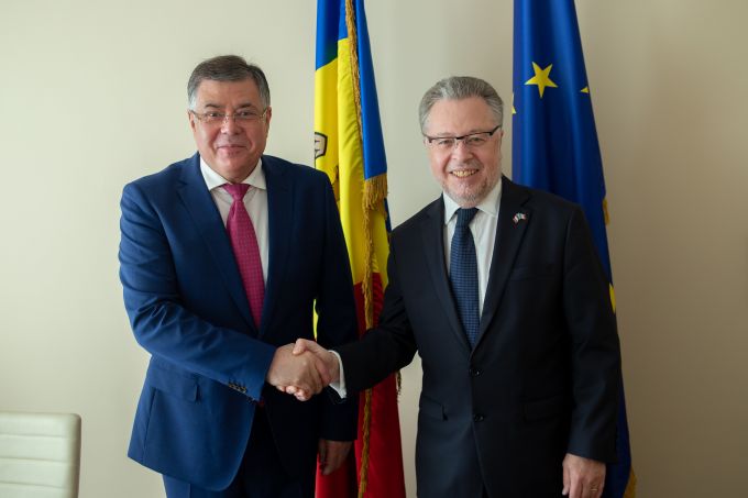 Iurie Reniţă a avut o întrevedere cu Ambasadorul Extraordinar şi Plenipotenţiar al Republicii Franceze în Republica Moldova