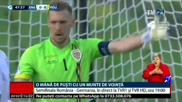 VIDEO. Semifinala România-Germania, în direct la TVR1 şi TVR HD, la ora 19.00