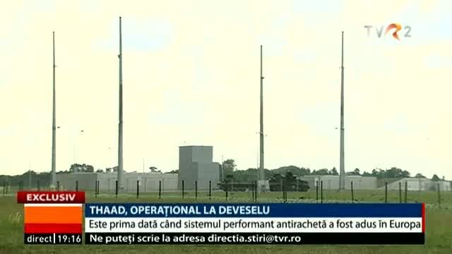 VIDEO. EXCLUSIVITATE. Armata SUA a adus în România lansatoare Thaad. Cel mai performant sistem antirachetă american a fost instalat la Deveselu