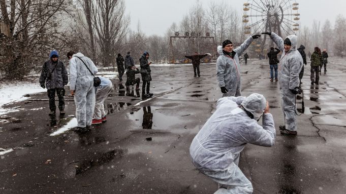 Preşedintele Ucrainei a promis să creeze un coridor "verde" pentru turişti în Cernobîl