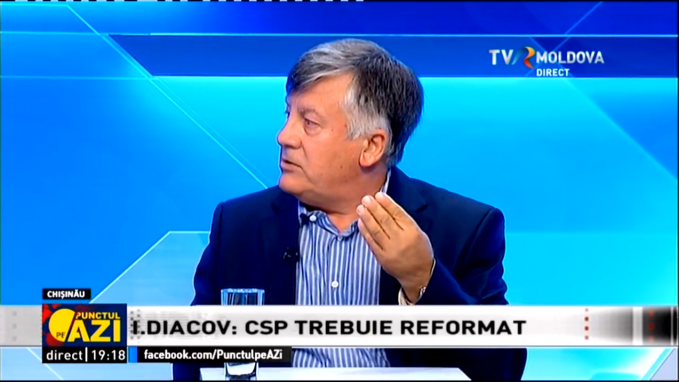 Ex-procurorul Ivan Diacov: Ar trebui mai întâi să fie restructurat CSP şi apoi demis Eduard Harunjen. Alegerea membrilor CSP a semănat mai mult cu o petrecere