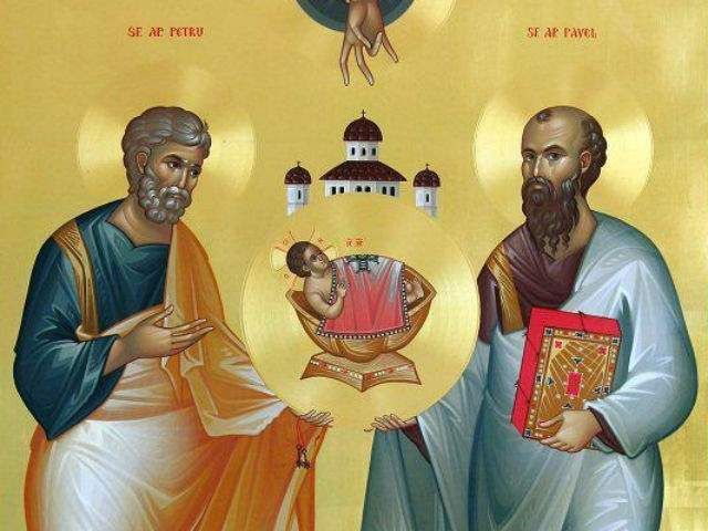 Creştinii ortodocşi de stil vechi îi serbează astăzi pe Sfinţii Apostoli Petru şi Pavel