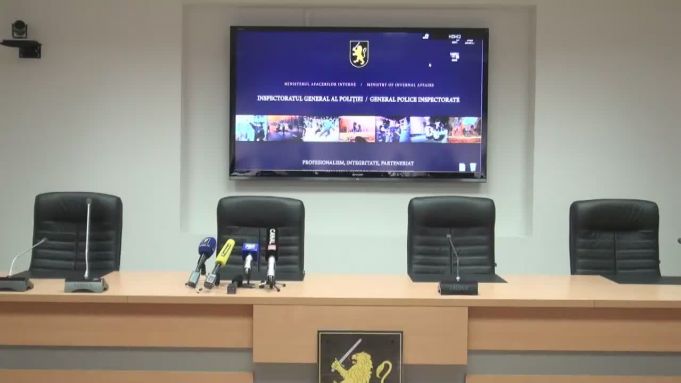 VIDEO. Briefing de presă organizat de IGP privind recentele infracţiuni grave comise în capitală