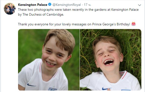 Prinţul George al Marii Britanii împlineşte şase ani, iar Palatul Kensington a publicat noi fotografii