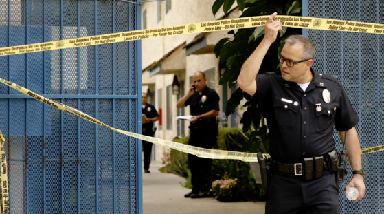 FOTO. Incident armat în Los Angeles: Patru persoane au murit, iar alte două au fost rănite