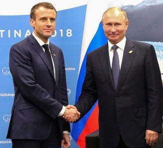 Emmanuel Macron îl va primi pe Vladimir Putin la reşedinţa de la Brégançon