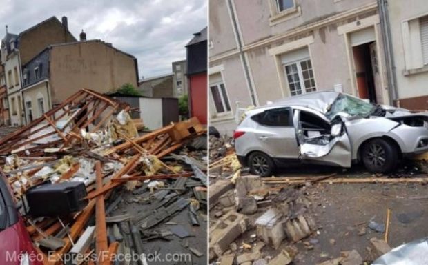 Luxemburgul, lovit de o tornadă masivă. Şapte persoane au fost rănite