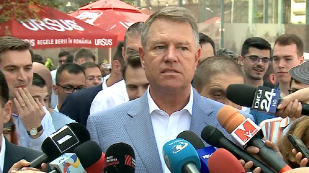 Preşedintele României, Klaus Iohannis: Evenimentele de anul trecut din 10 august trebuie elucidate. Trebuie să vedem cine a dat comanda politică