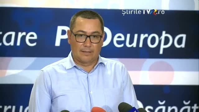 Partidul lui Victor Ponta îl susţine pe Mircea Diaconu la prezidenţiale din România