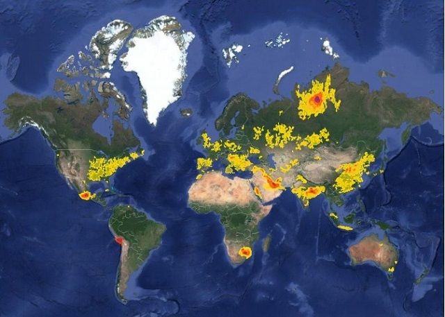Sateliţii NASA au identificat principalele surse de emisii de dioxid de sulf ale lumii. În Europa, Ucraina, Serbia şi Bulgaria sunt pe lista „neagră”