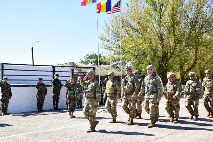 Peste o mie de militari din Republica Moldova, România şi SUA participă la “Scutul de Foc - 2019”