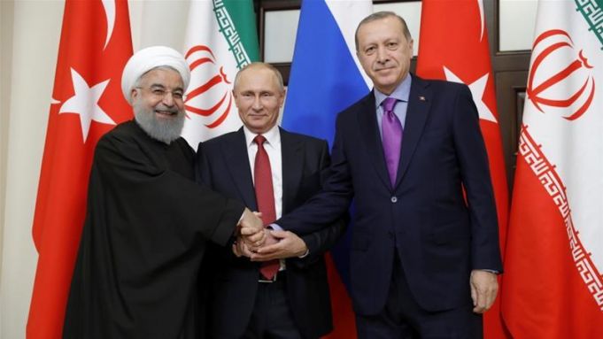 Preşedintele turc îi primeşte la Ankara pe omologii rus şi iranian pentru un summit consacrat Siriei