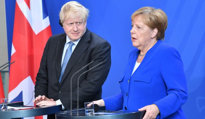 Brexit: Boris Johnson i-a spus Angelei Merkel că va depune eforturi energice pentru a ajunge la un acord cu UE